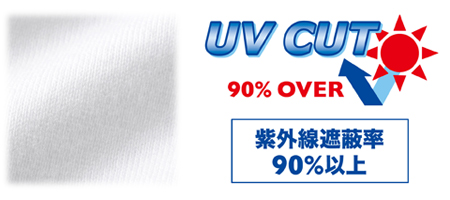 UV CUT 紫外線遮蔽率