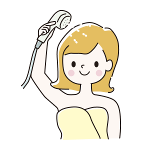 予洗いをしっかりする