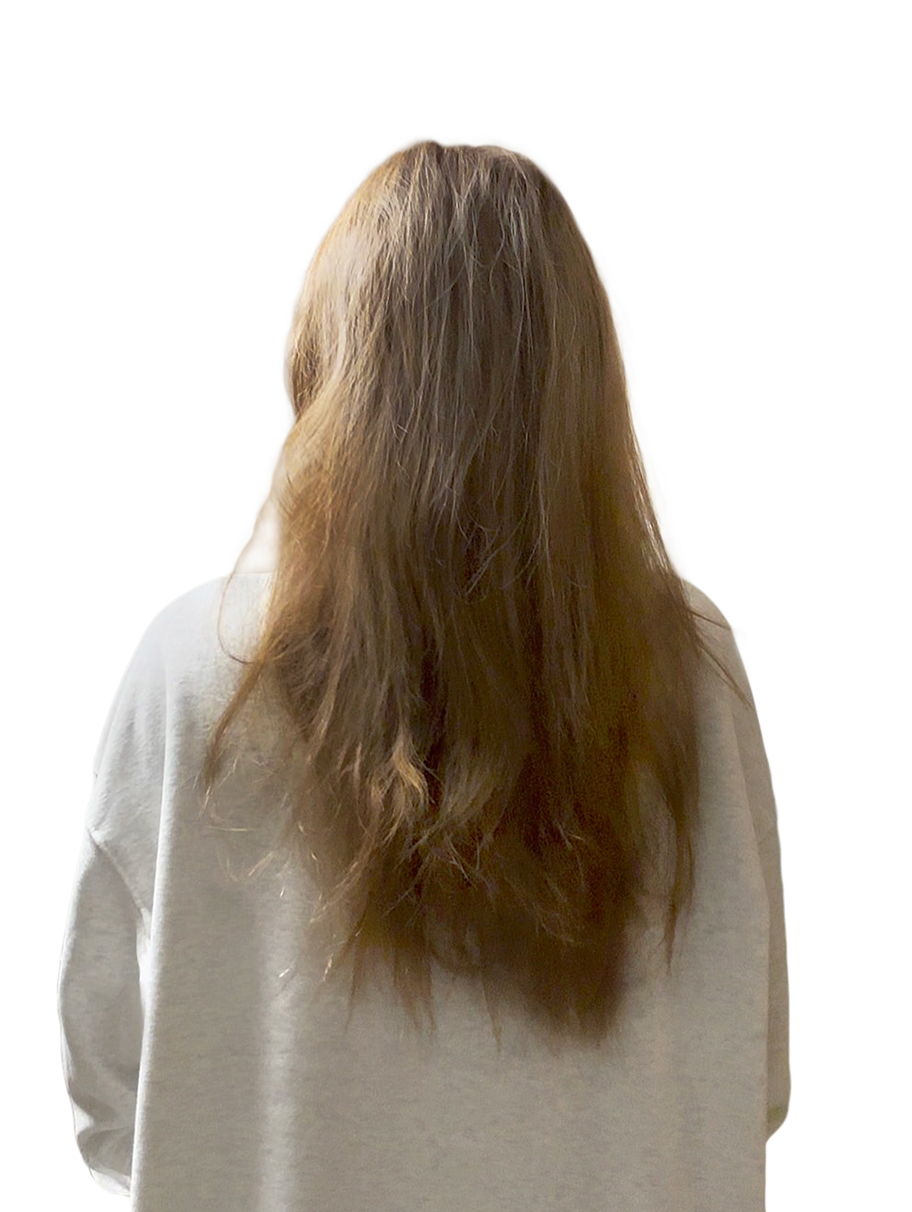 ブリーチしているヘアの変化