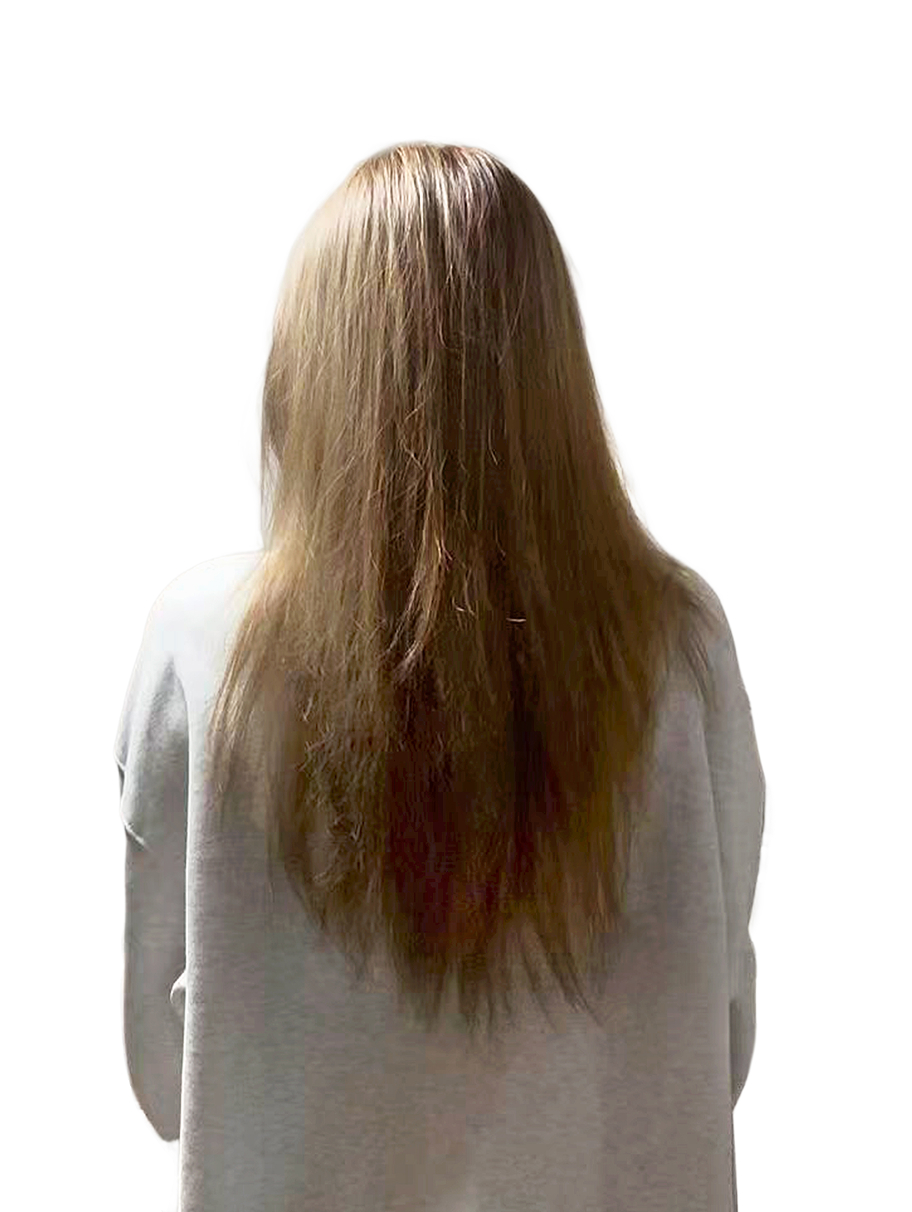 ブリーチしているヘアの変化