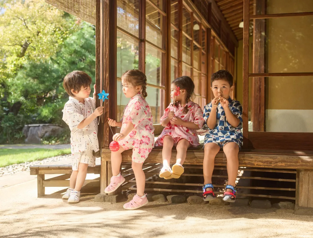 ミキハウスの甚平